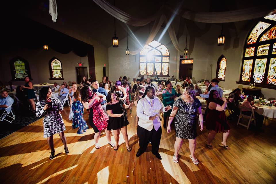 Dance floor - Erica Kay Photography