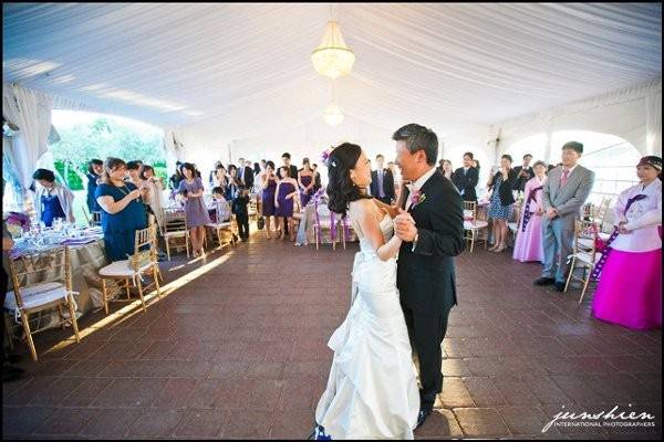 Couple dancing