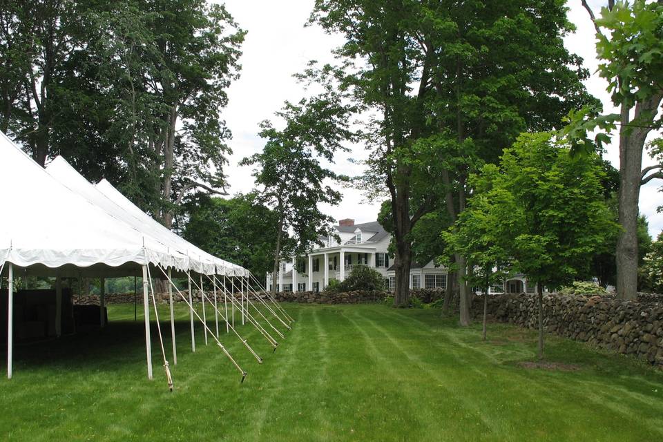 Grass Court tented