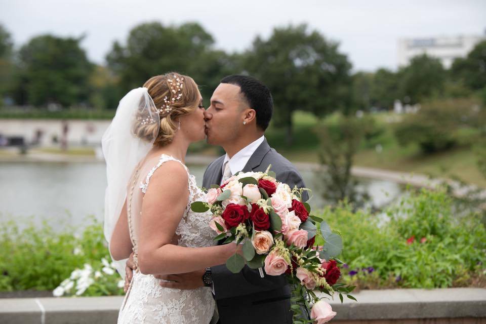 Bride and groom