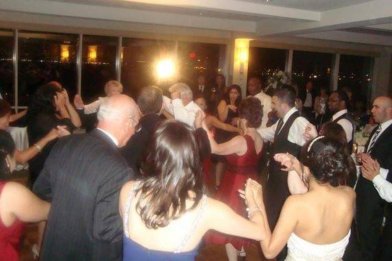 Wedding dance party