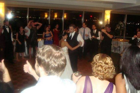 Couple dancing