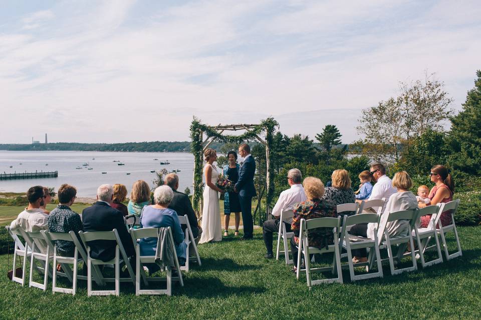 Intimate Wedding Ceremony