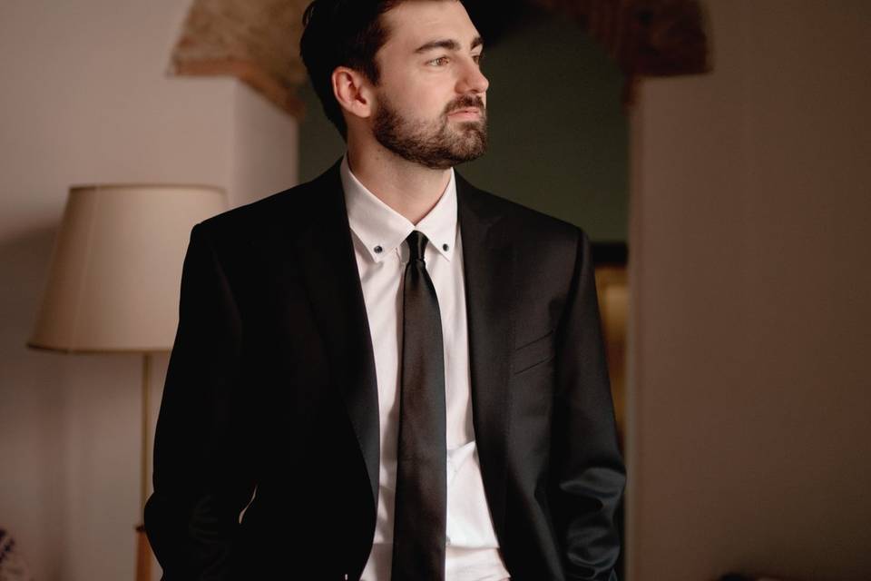 A+L Custom Suit On Groom