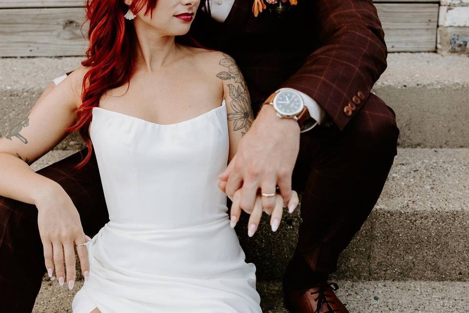 A+L Bride And Groom
