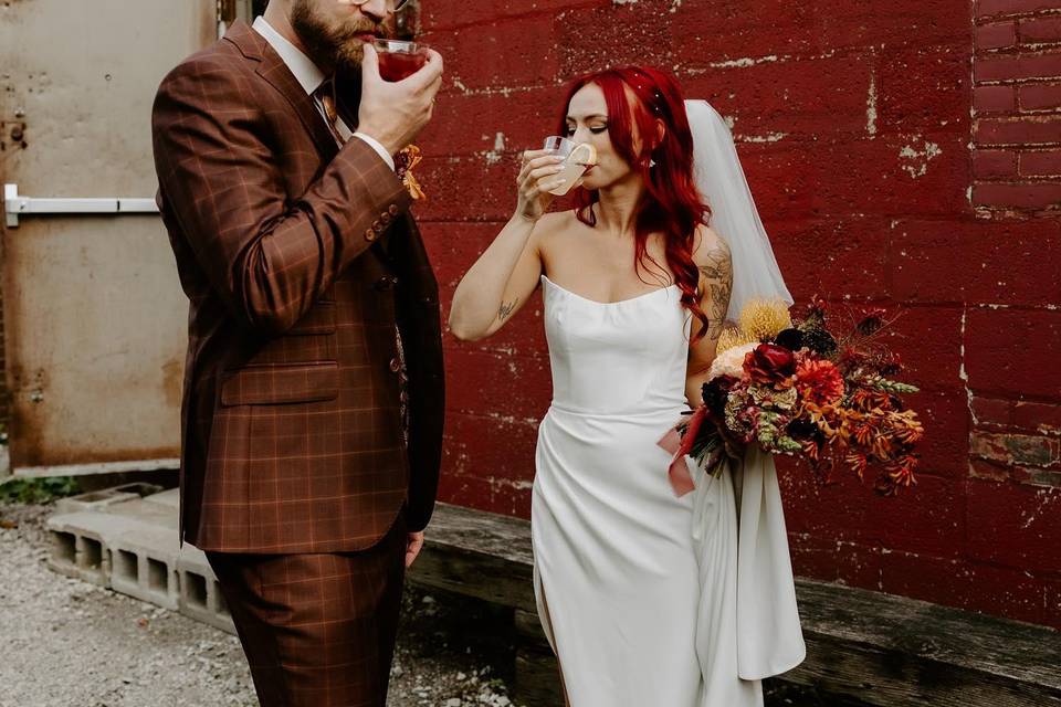 A+L Bride And Groom