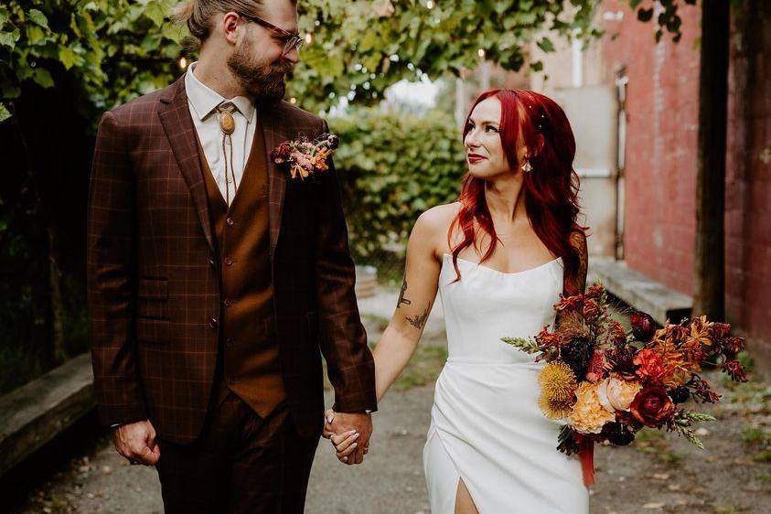 A+L Bride And Groom