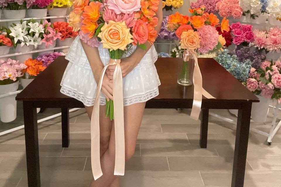 Peach Bellini Bouquet