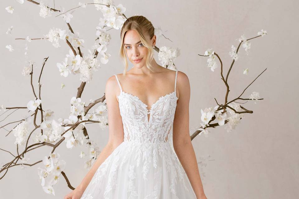 Lace, sparkle tulle
