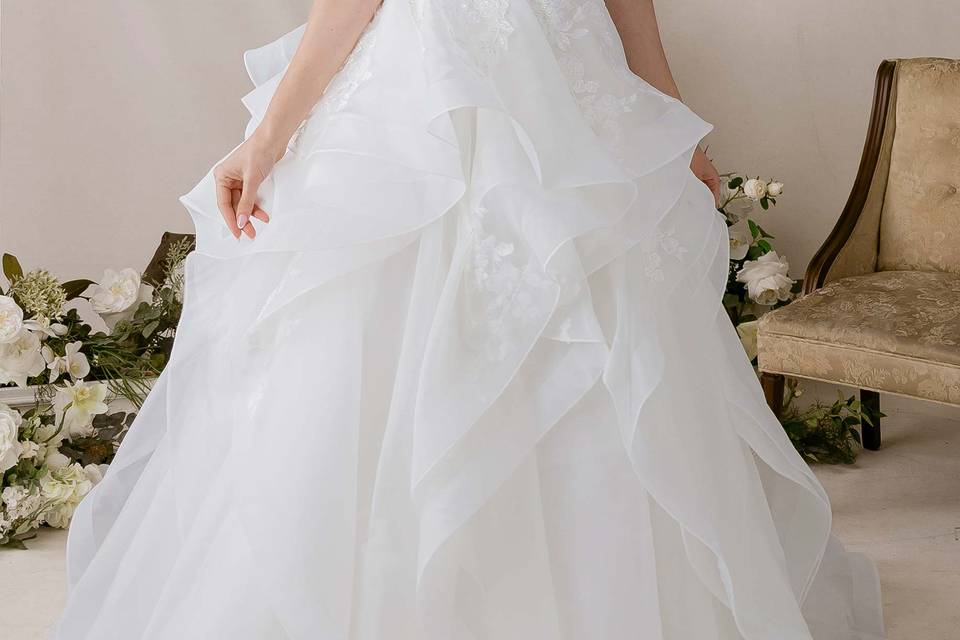 Ruffles and lace