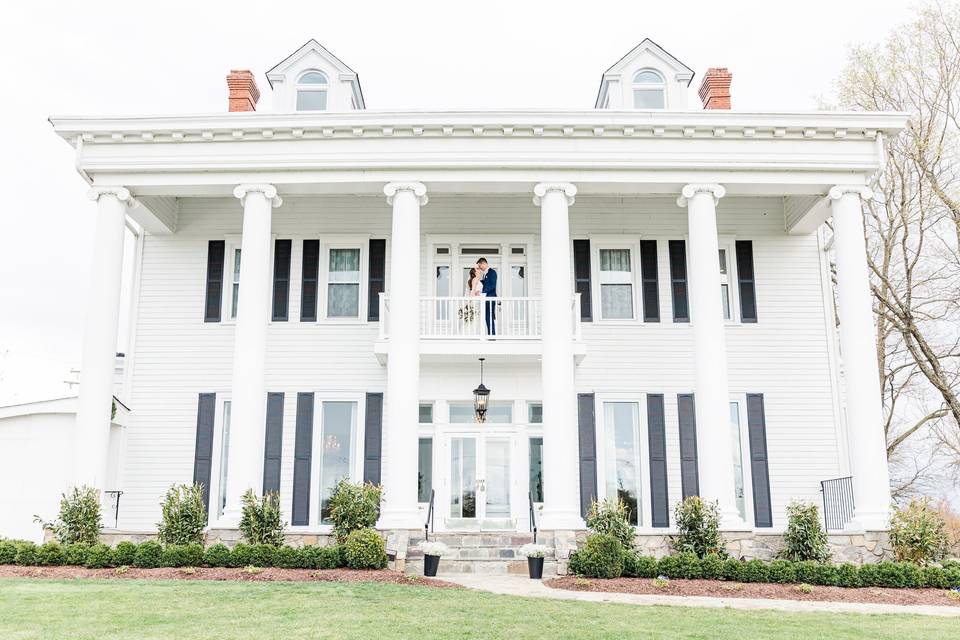 Couple on Balcony