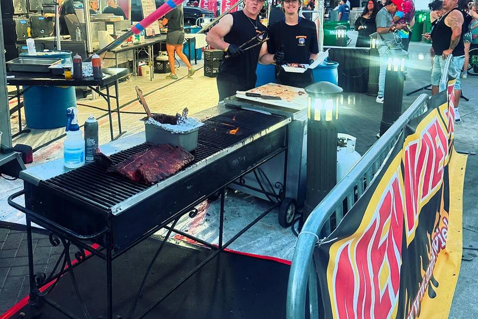 Men Wielding Fire
