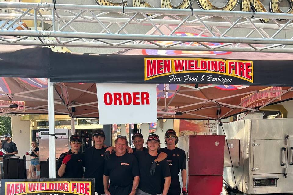 Men Wielding Fire