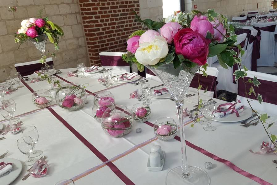 Sample table decorations