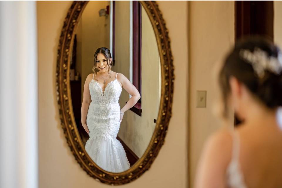 Beautiful bride inside and out