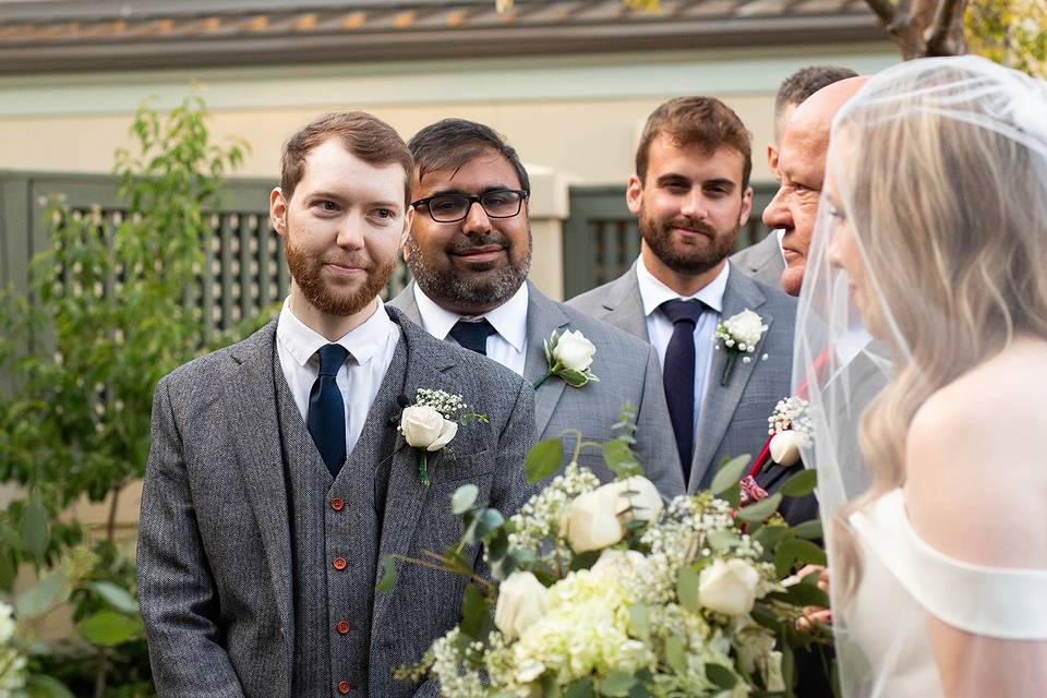 Walking down the aisle