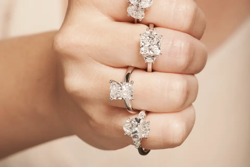 Benari hot sale engagement rings