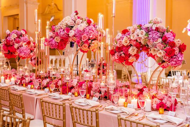 Estate table flowers
