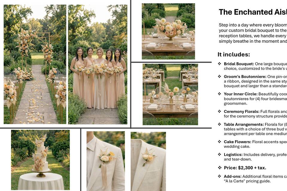 The Memories in Bloom Package