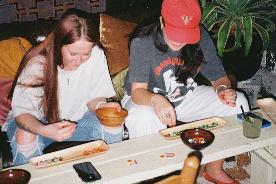 Friends beading
