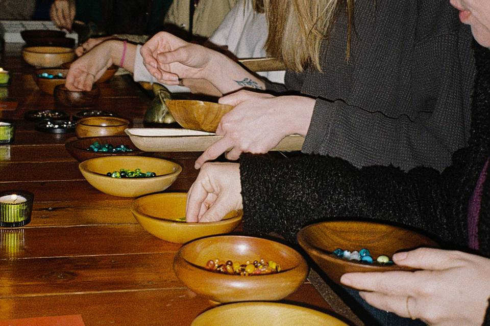 Choosing the perfect beads