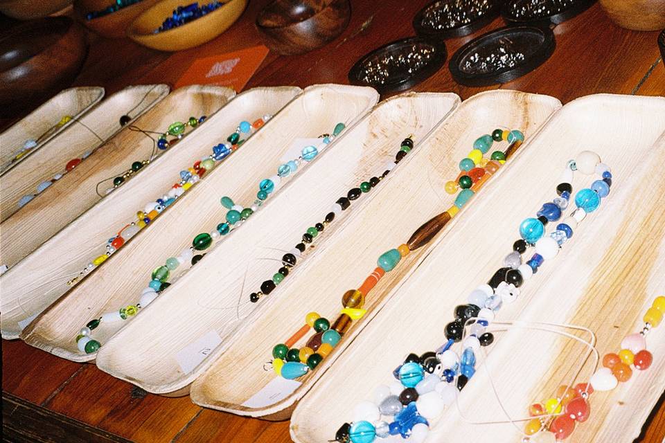 Necklaces ready to be finished