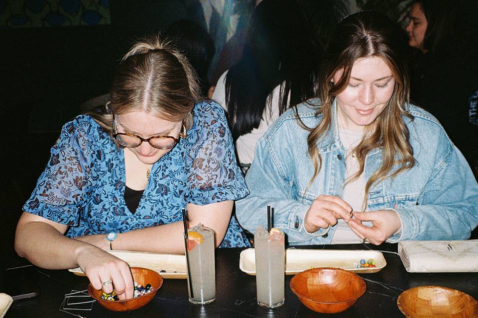 Friends beading