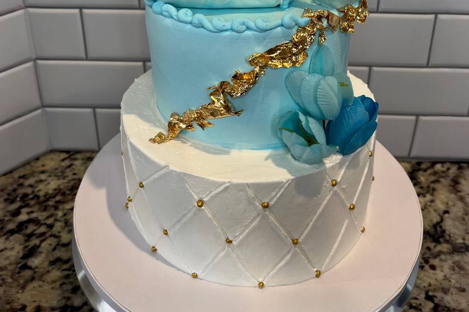 Three tier cake