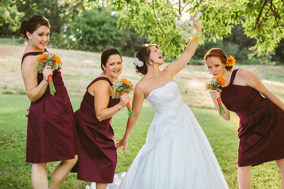 Bridesmaids Portrait