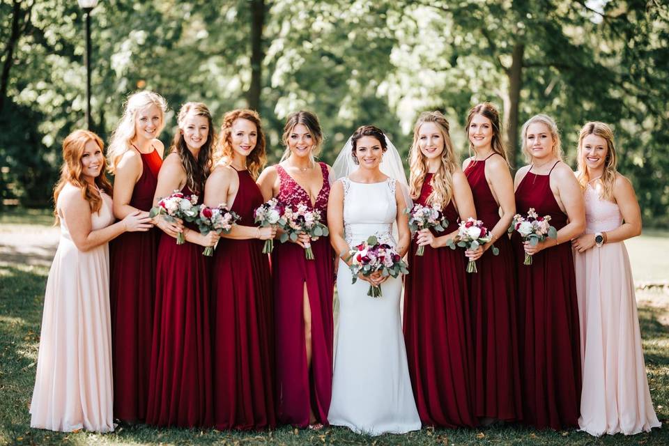 Lammers Wedding Bridesmaids