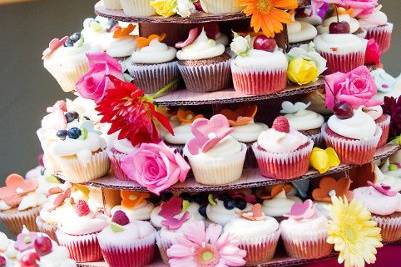 Wedding cupcakes