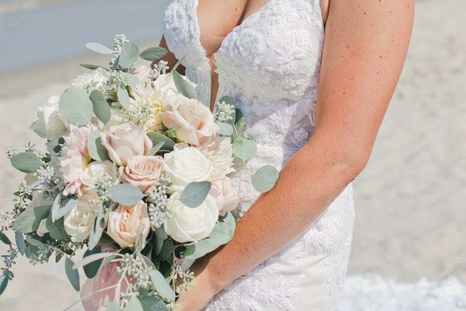 Monterey beach wedding