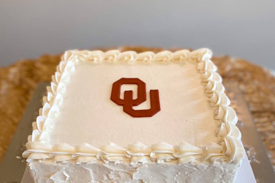 OU Groom's Cake