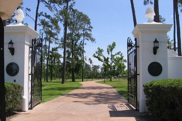 The Brown Estate's gate