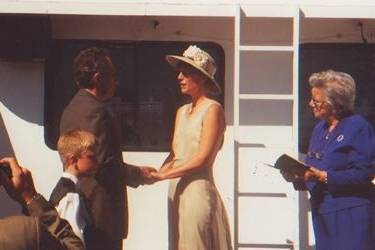 Boat wedding