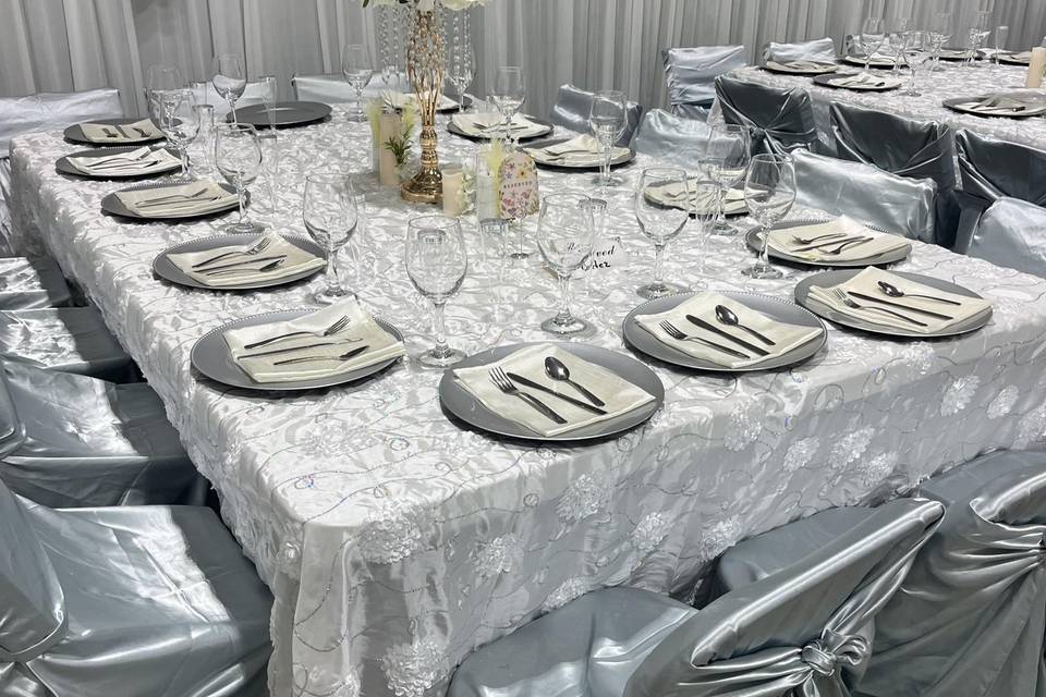 Table set up