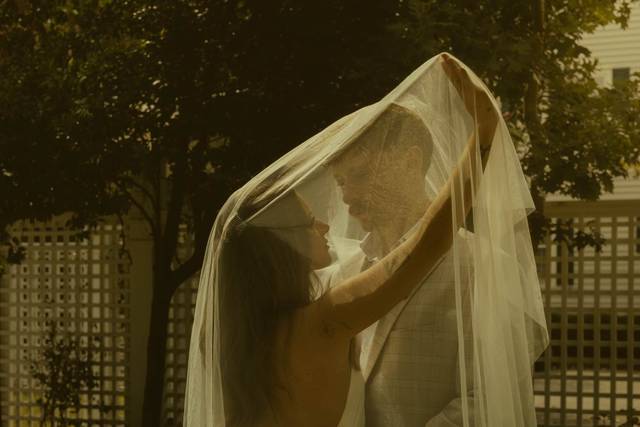 Stunning veil shot