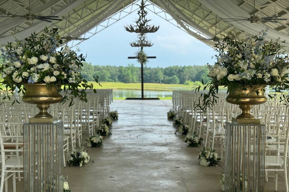 Entry arrangement, Dodson Farm