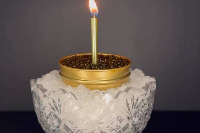 Perfect Tin Caviar Service