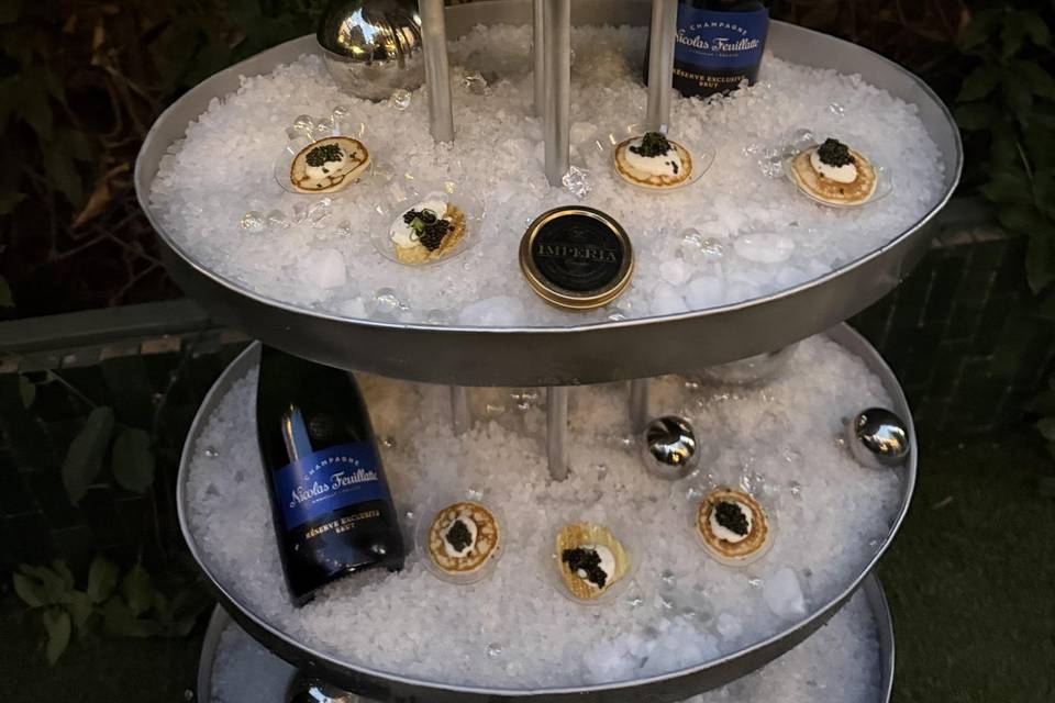 Perfect Tin Caviar Service