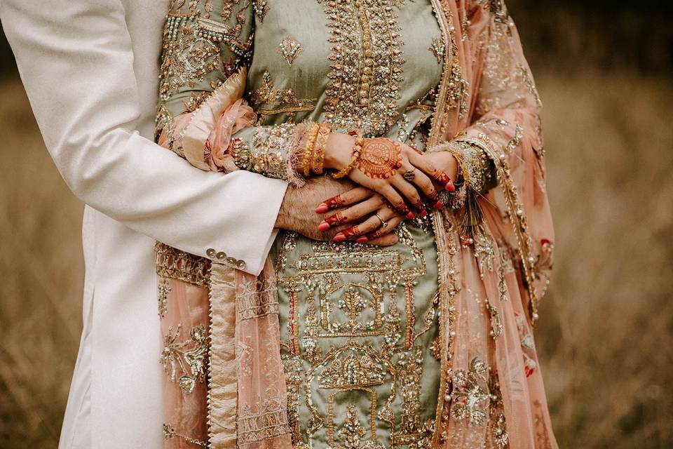 Indian Wedding Couple