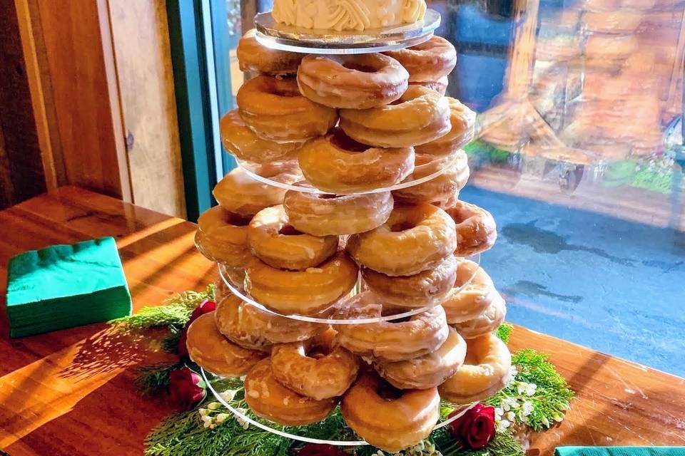 Donut tower
