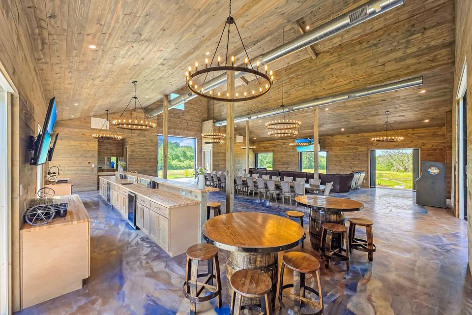 Event Barn Interior