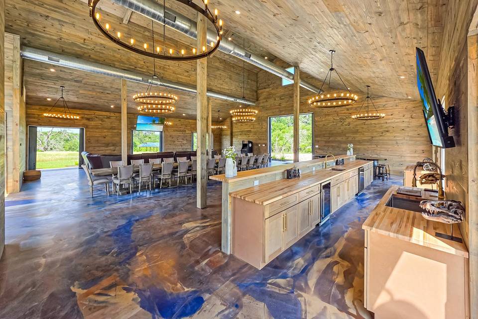 Event Barn Interior