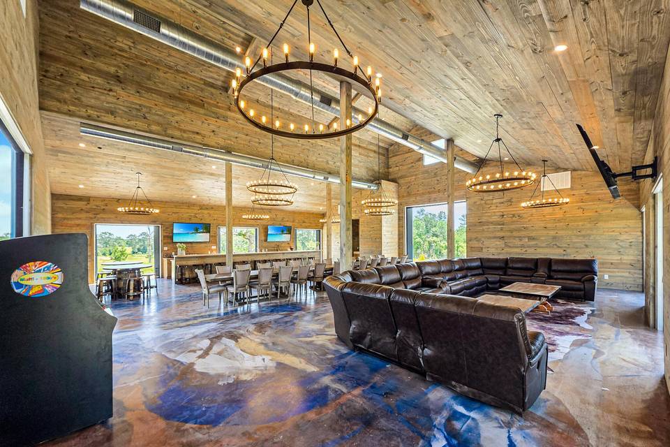 Event Barn Interior
