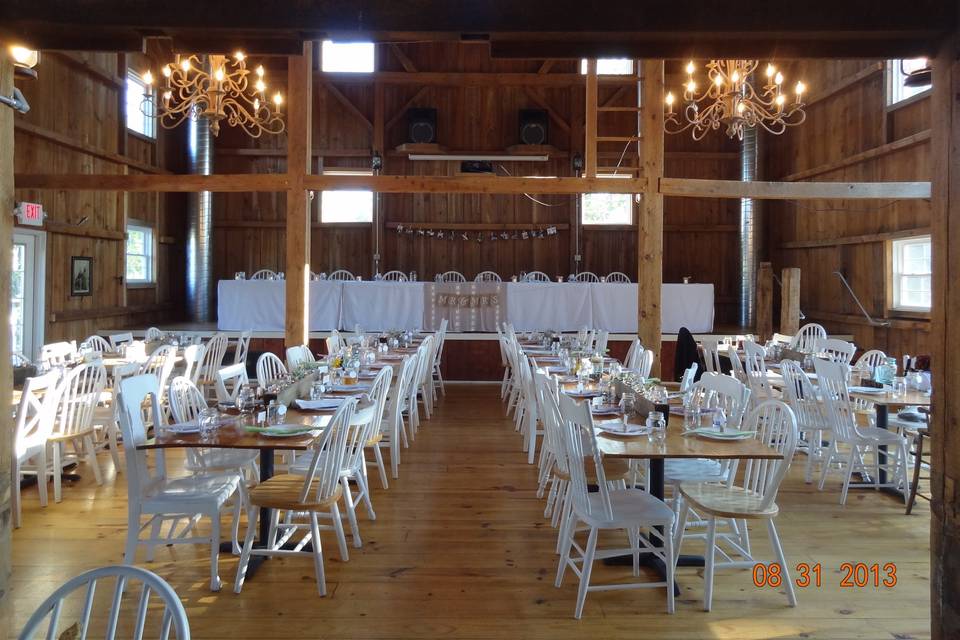 Michael & Rachel Romero
The Barn at Harvest Moon-Poynette WI
August 2013