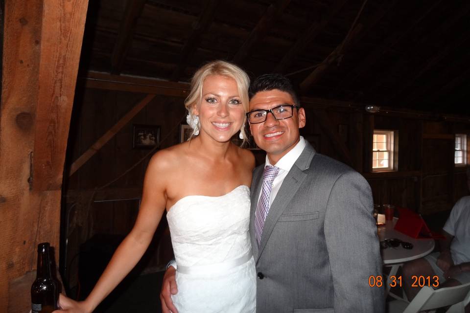 Michael & Rachel Romero-August 2013
The Barn at Harvest Moon-Poynette WI