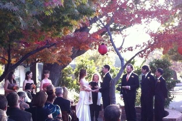 Outdoor ceremony