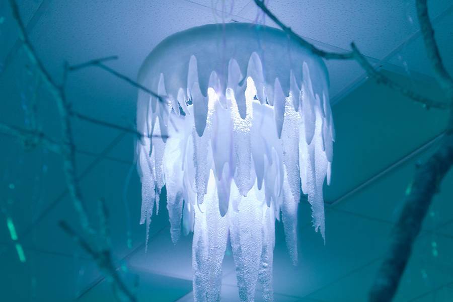 Custom Ice Chandelier