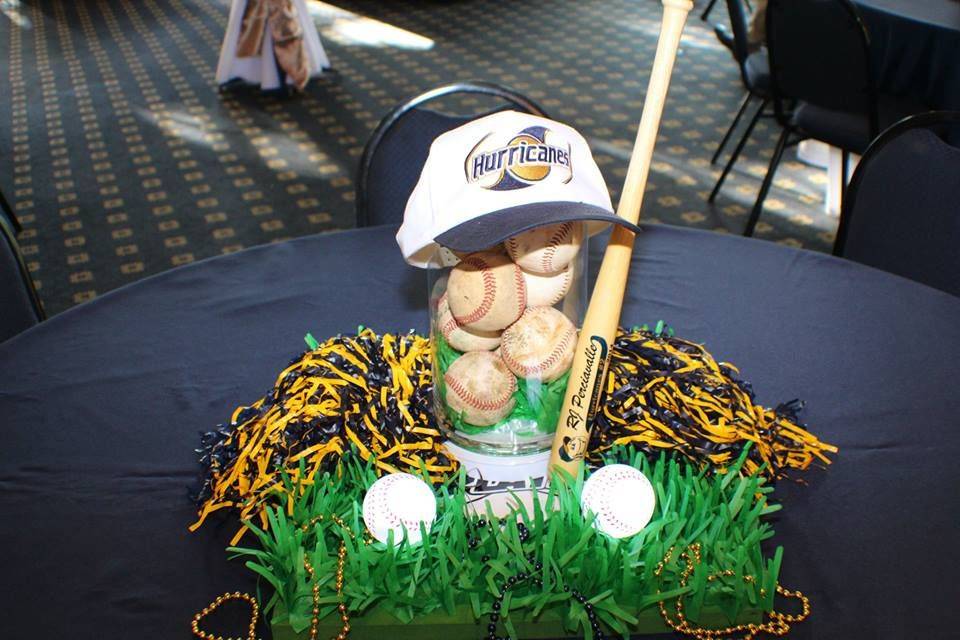 Baseball centerpiece